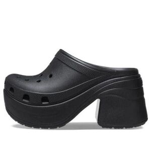 Crocs Siren Clog Black Unisex Size M12 Platform Heels Waterproof NWT